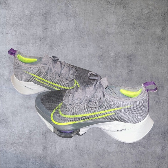 Nike Air Zoom Tempo Next% Flyknit / Particle Gray / Men’s Size 7.5 US - Picture 5 of 8